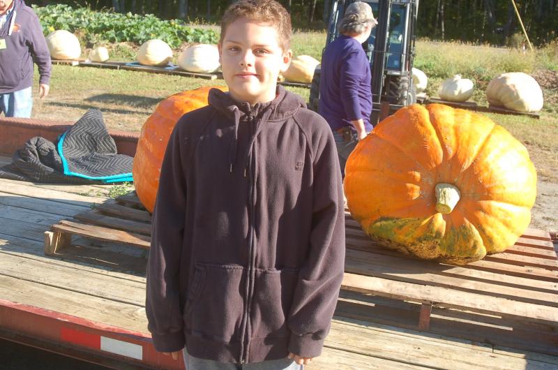 Jayden Brown of Nobleboro. ART MAYERS/Wiscasset Newsaper