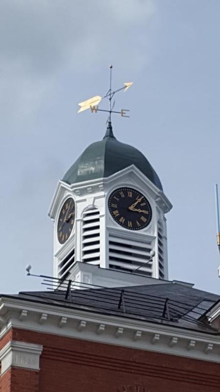 A recent project was the renovation of the Franklin County Courthouse in Farmington. Courtesy of Mid-Maine Restoration franklin county courthouse, mid-maine restoration