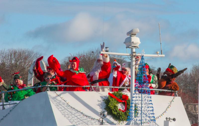 Santa and the North Pole Entourage are on their way ... Harbor Lights Festival is Dec. 1! DIANE DORBIN/Boothbay Register