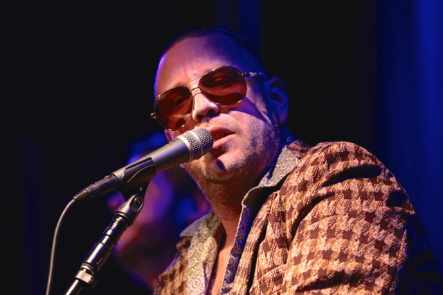 Josh Robbins as Neil Diamond singing “Dry Your Eyes.” His performance brought many audience members to their feet. Robert Mitchell photo