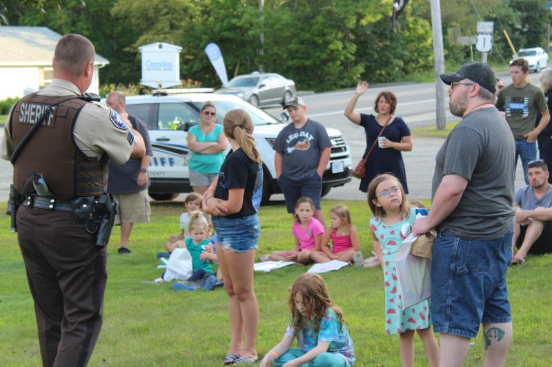 An interactive demonstration. VANESSA DUNN/Wiscasset Newspaper