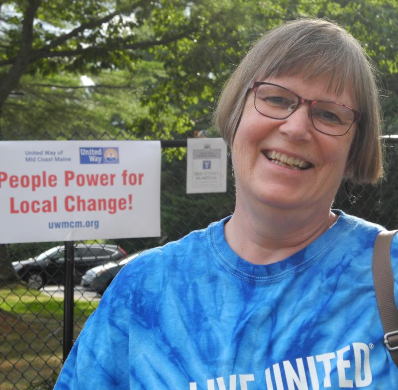 Chris Szalay, a campaign volunteer. Courtesy of Barbara Reinertsen