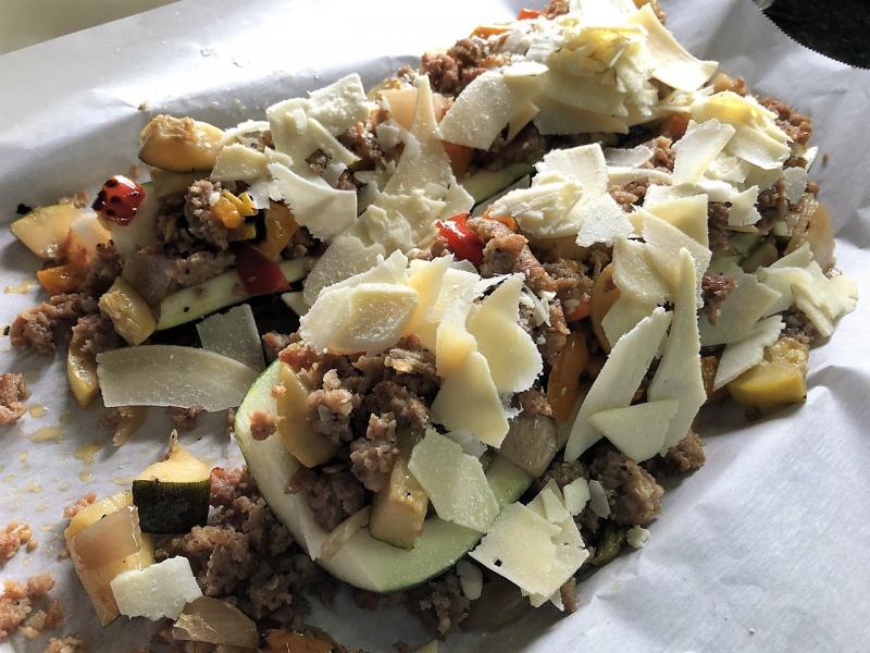 Ready to put in the oven. Lisa Orne Hallinan photo
