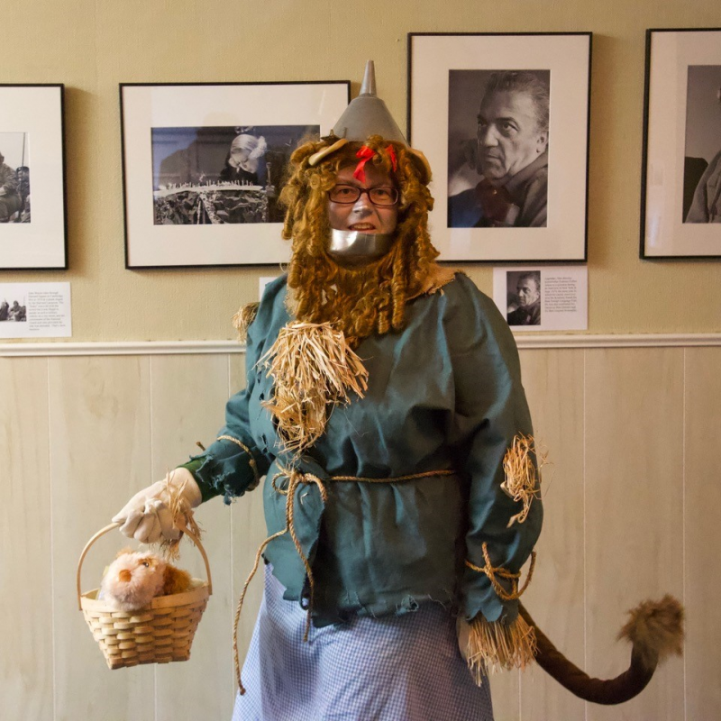 Adult costume winner Autumn Mahoney came as all of the characters! Bob Crink photo