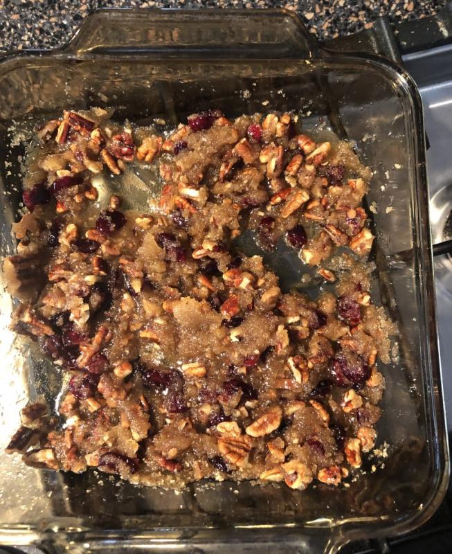 Brown sugar, walnuts and ginger. Lisa Orne Hallinan photo