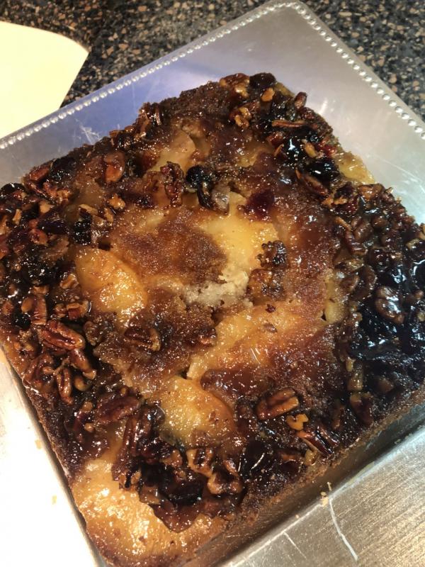 Oops, left it in the oven a bit too long this time. Lisa Orne Hallinan photo