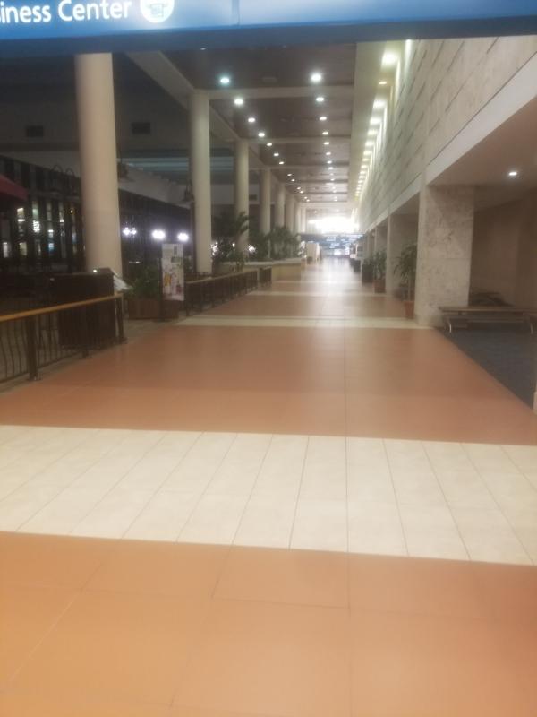 Empty airport. VANESSA DUNN/Wiscasset Newspaper