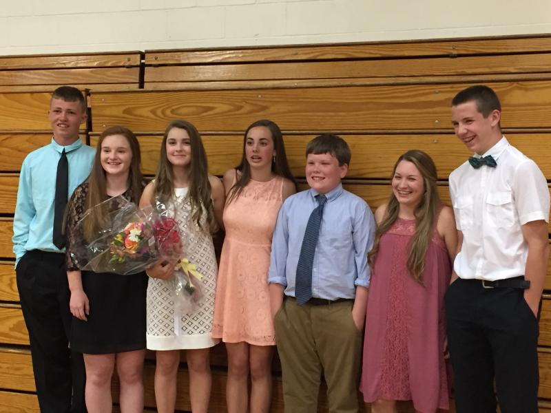 Eighth grade graduation. Courtesy photo