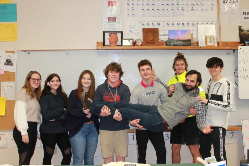 Fun with Mr. Liberti. Courtesy photo