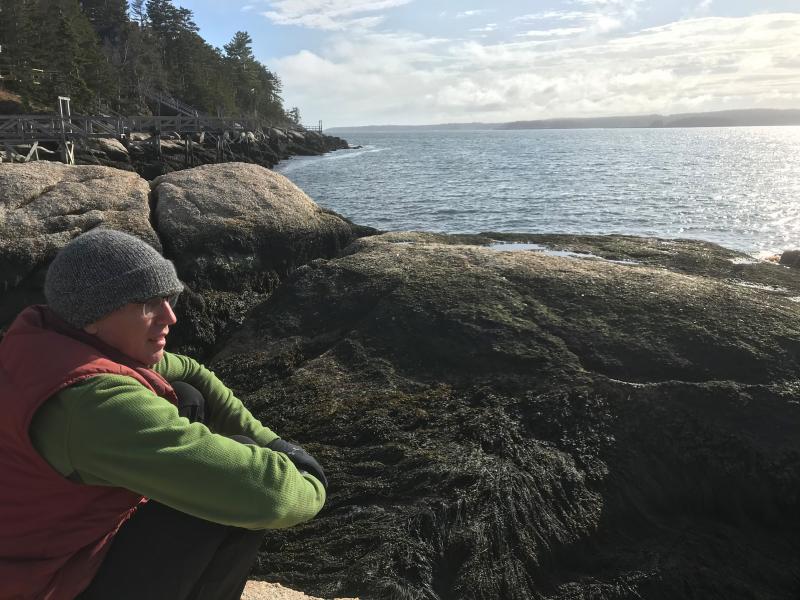 Southport resident Peter Bruun looks onto the Sheepscot River. It is an example of the photographs seen on the new website yarrowandcleat.org, which describes how Boothbay region residents are coping with COVID-19. Courtesy photo
