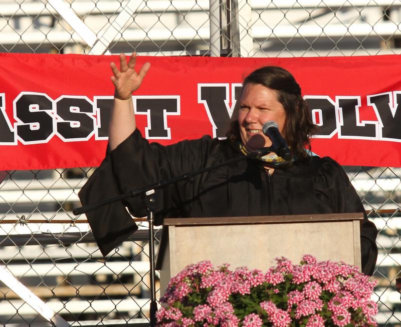 Teacher Prema Long. Courtesy of WMHS