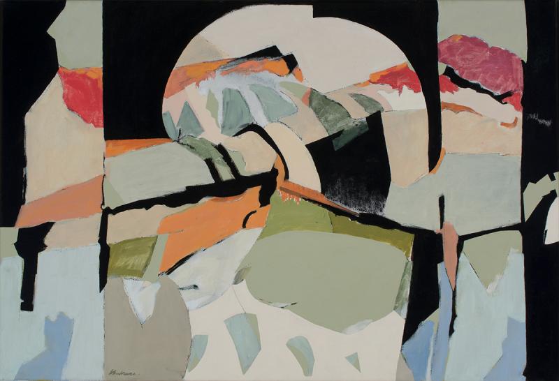 The abstract “Mt. Wheeler, Taos, New Mexico” by John Lorence is included in Maine Art Gallery’s second online show. Courtesy of the venue
John Lorence