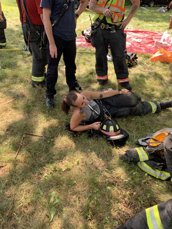 Taking a break. SUSAN JOHNS/Wiscasset Newspaper
