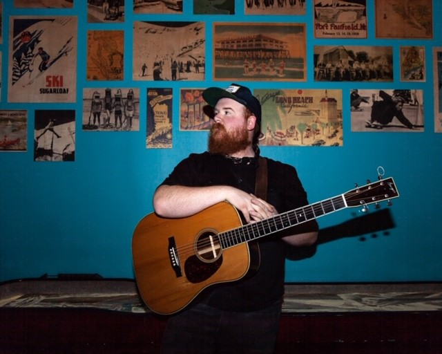 Griffin Sherry of The Ghost of Paul Revere will headline the musical program at the Drive In for Democracy at the Wiscasset Speedway, Sunday, Aug. 30. Lauryn Hottinger photo