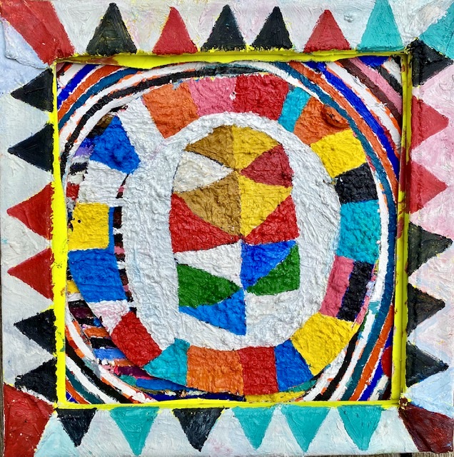 Katy Helman’s “Under the Influence: H.D.” oil on canvas, in the new online show at maineartgallerywiscasset.org. Courtesy of Christine Hopf-Lovette
Katy Helman, Maine