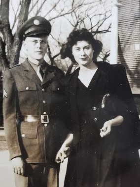 Doug and Bennie Alice Moore looking sharp. Courtesy of Ginny Moore Murray