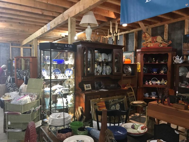 A great selection of items at the Rotary barn. Courtesy photo