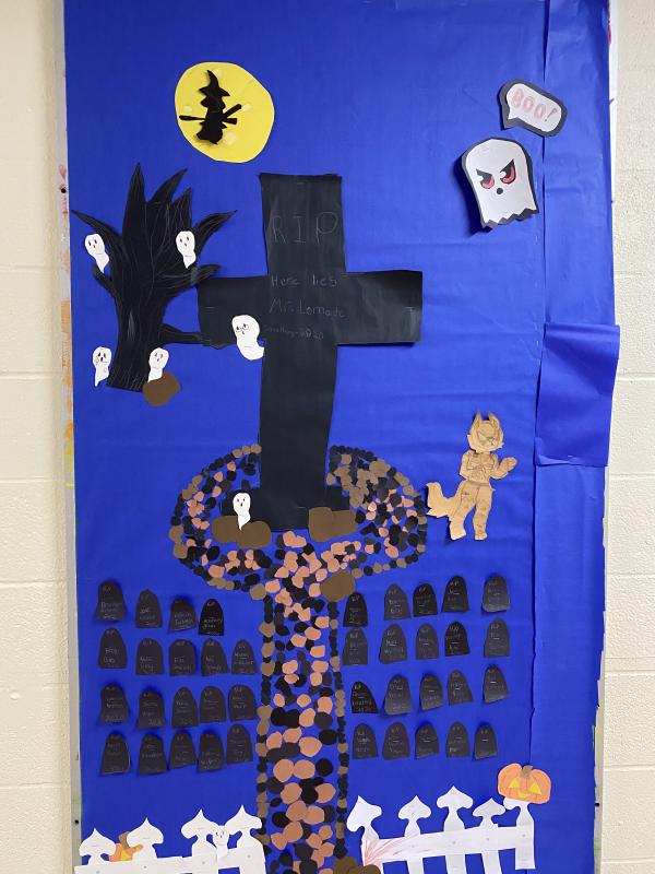 Sixth grade’s board took first in middle school grades.