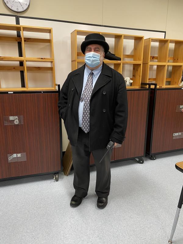 Principal Charles Lomonte. Deb Pooler photo