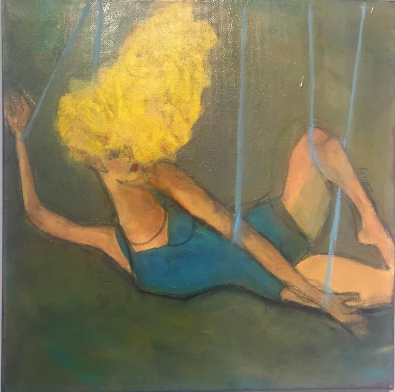 “Just Hanging” – an oil by Carol Wiley Carol Wiley