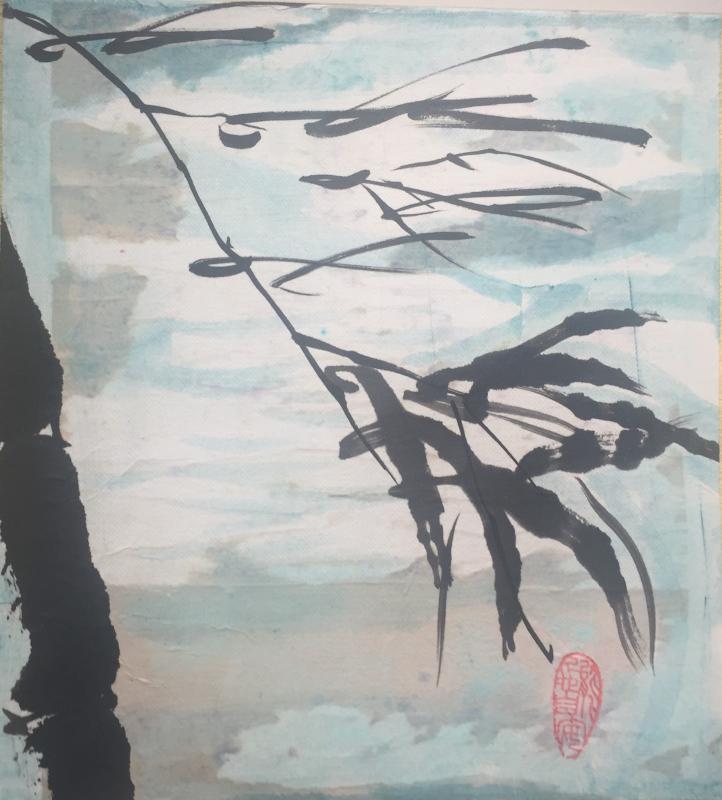 Kichung Lee Lizzee’s multimedia work in her “Orchid Series” Kichung Lee Lizzee
