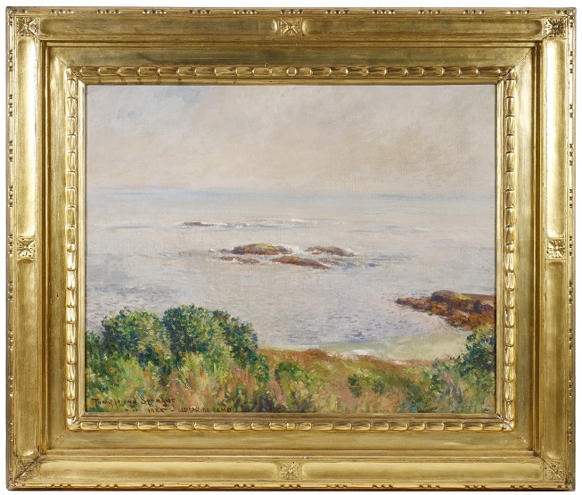 “View F\from the Sprague House, Prouts Neck, ME” by Joseph DeCamp. Courtesy of Thomaston Place