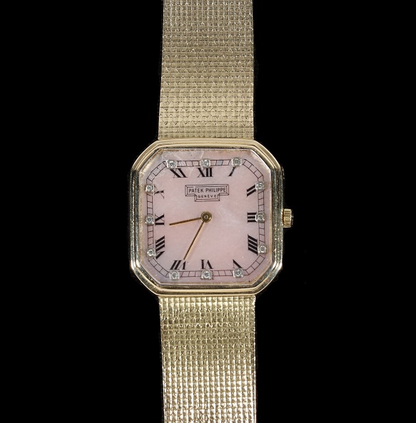 Patek Philippe 18K gold gents wristwatch. Courtesy of Thomaston Place