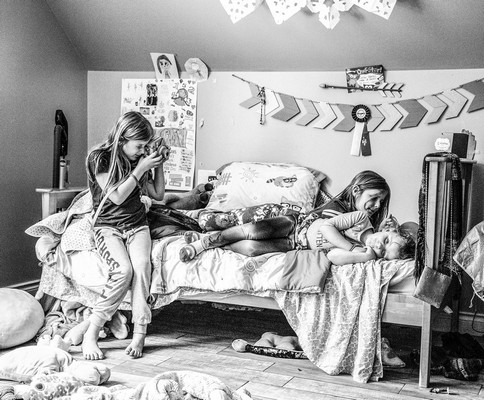 First Place: B&W - Norma Warden of Auburn, “A Pandemic Photographer Emerges.” Courtesy of MPS