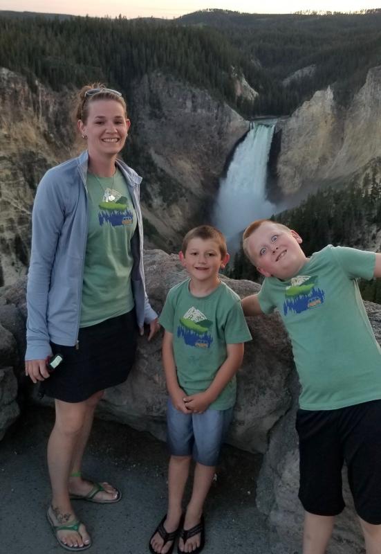 Since 2017, Ashley Marshall has taken her boys Jace and Jax on trips visiting 47 states. Courtesy photo