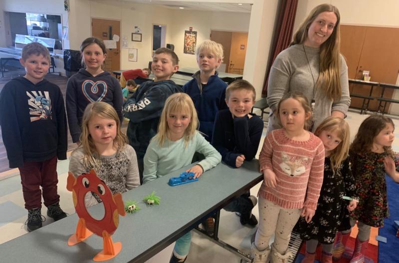 Edgecomb Eddy School students enjoy an afternoon filled with games, drawing and friendship during the after-school program provided Tuesdays, Wednesdays and Thursdays. BILL PEARSON/Boothbay Register