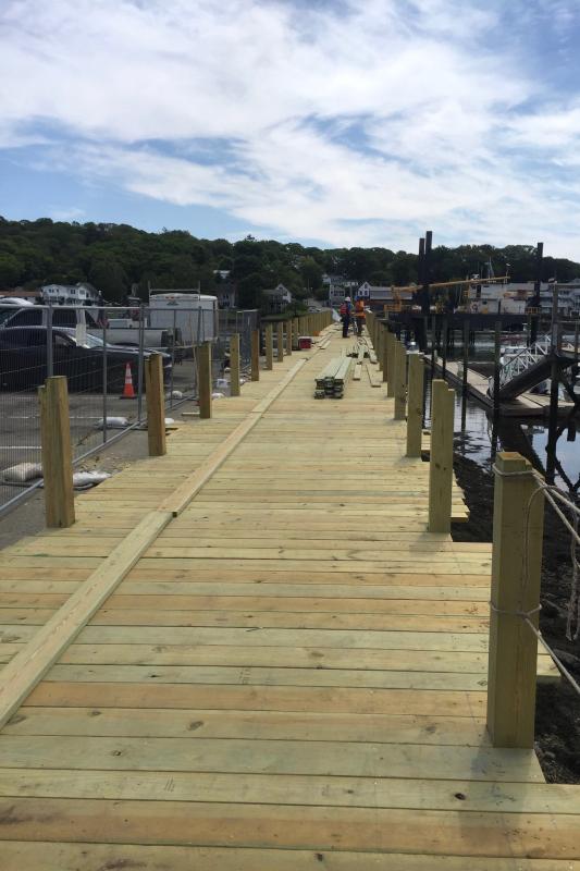 Boothbay Harbor debates plans to save historic footbridge