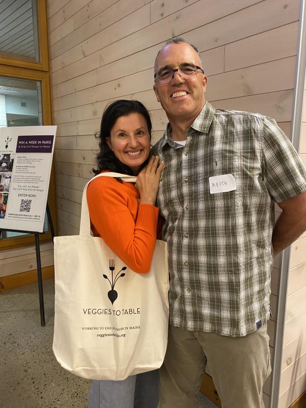 Keith and Maria Canning at the fundraiser. Erica Berman photo