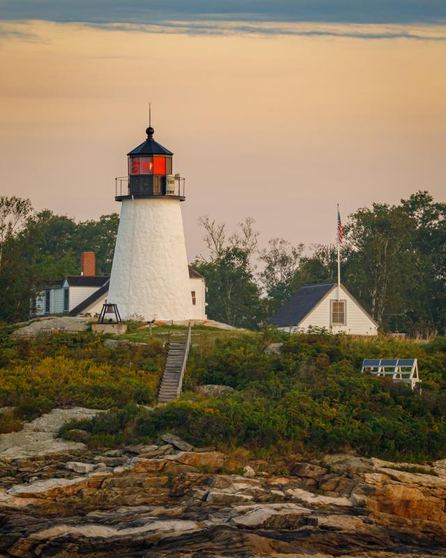 Burnt Island Lighthouse. Mike Leonard photo