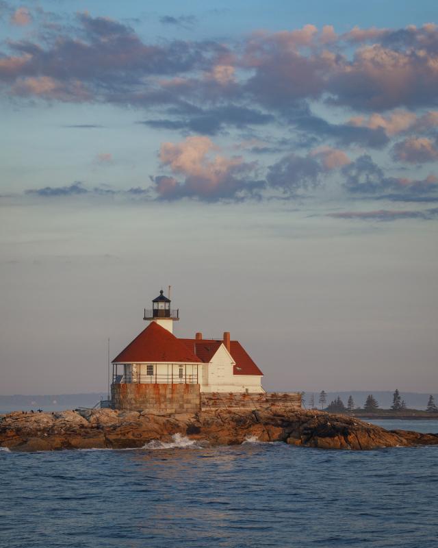 The Cuckolds Lighthouse. Mike Leonard photo
