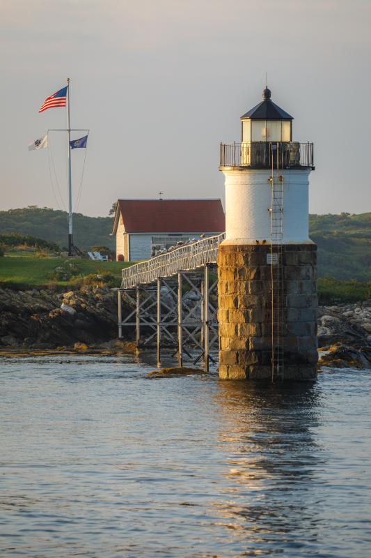 Ram Island Lighthouse. Mike Leonard photo