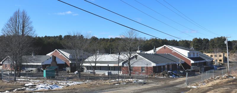 Construction of Islebrook Village at Wiscasset remains underway at 146 Gardiner Road. Islebrook Village Community Sales Director Laura Roehrig said Everbrook Senior Living hopes to open the facility in October. Piper Pavelich photo