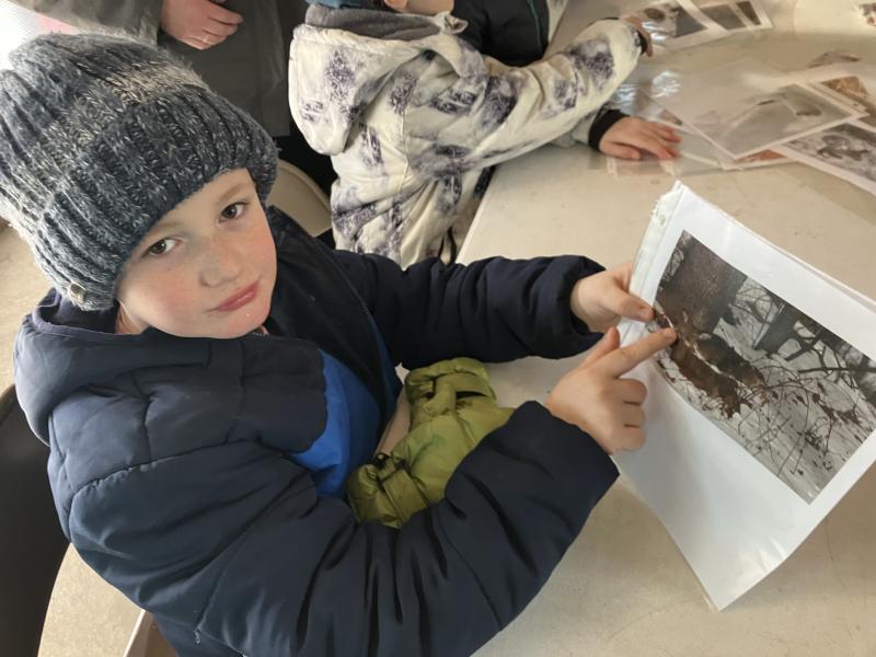 WES fourth grade winter field trip to Hidden Valley Nature Center