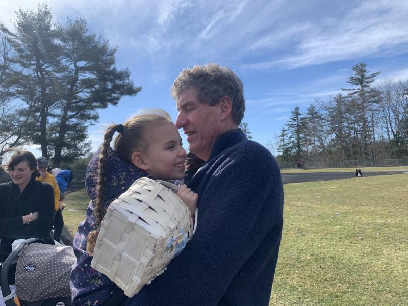 Payton Sykes and Tim Miller of Bristol. SUSAN JOHNS/Wiscasset Newspaper
