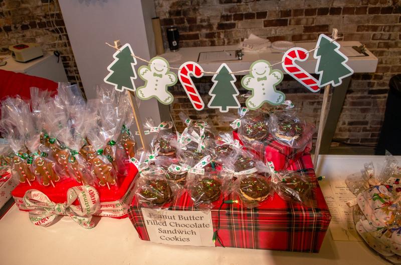 In 2023, Wiscasset Holiday Marketfest’s Christmas Cookie Challenge winner was Emma Goodenow’s Peanut Butter Filled Sandwich Cookies. Bob Bond photo Christmas Cookie Challenge