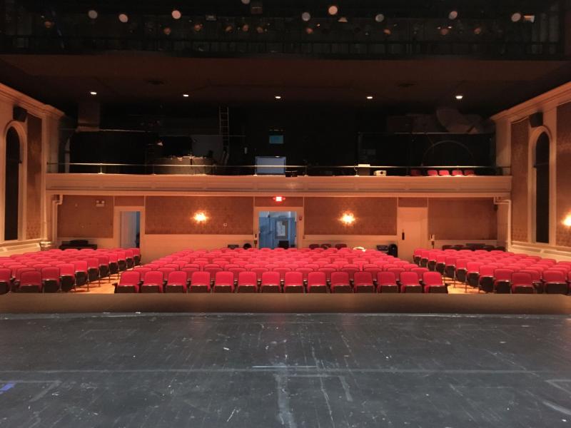The view from the Lincoln Theater stage. Courtesy of the venue