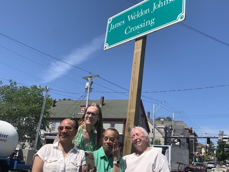 SUSAN JOHNS/Wiscasset Newspaper Ceremony