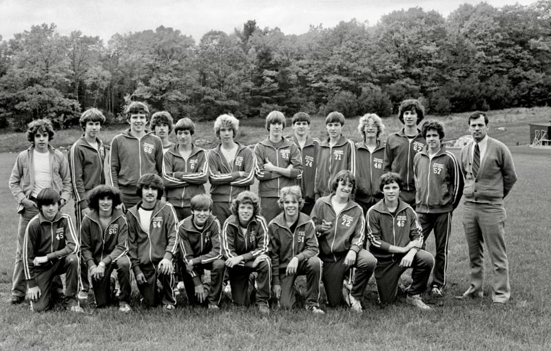 The 1980 WHS boys' cross-country team. Phil Di Vece photo The 1980 WHS boys' cross-country team. (PHIL DI VECE photo)