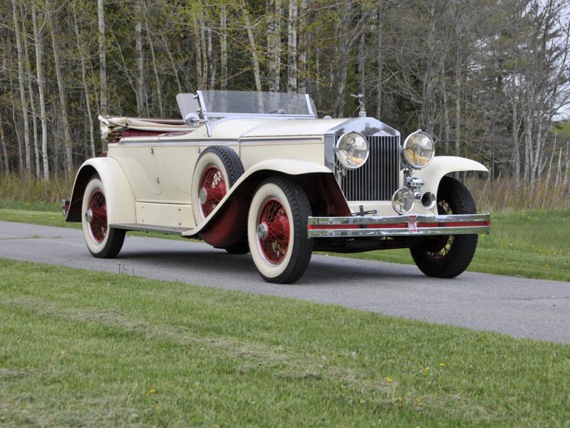 This 1929 Rolls Royce Phantom has a Hollywood pedigree. Owned by actress Clara Bow, known as the “It Girl” in the 1920s, this luxury vehicle will be on display during Wiscasset Homes on Tour on Saturday, Oct. 18. Courtesy of Owls Head Transportation Museum
Car