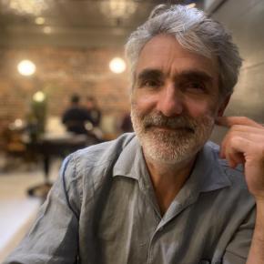 Veggies to Table founder Alain Ollier at Bred in the Bone. Erica Berman photo