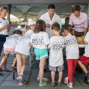 Children visiting from a Boothbay Sea and Science Center. Courtesy of Bigelow Laboratory for Ocean Sciences