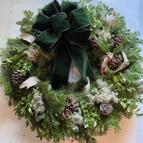A Bremen library wreath. Courtesy photo