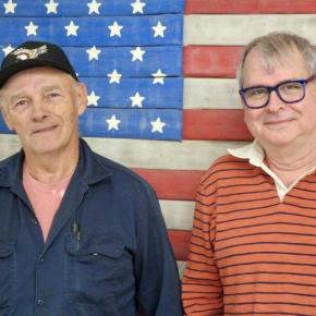 Woolwich voters returned incumbents Dale Chadbourne, left, and Tommy Davis to the select board on election day. PHIL DI VECE/Wiscasset Newspaper