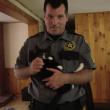 Kyle Canada holds kitten that visited Two Bridges Jail on Aug. 2