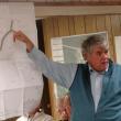 Consultant Karl Olson presents a plan for his client's Route 1 office, at a hearing the Edgecomb Planning Board held October 18. SUSAN JOHNS/Wiscasset Newspaper