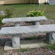 Memorial benches at the Alna Meetinghouse on Route 218. SUSAN JOHNS/Wiscasset Newspaper